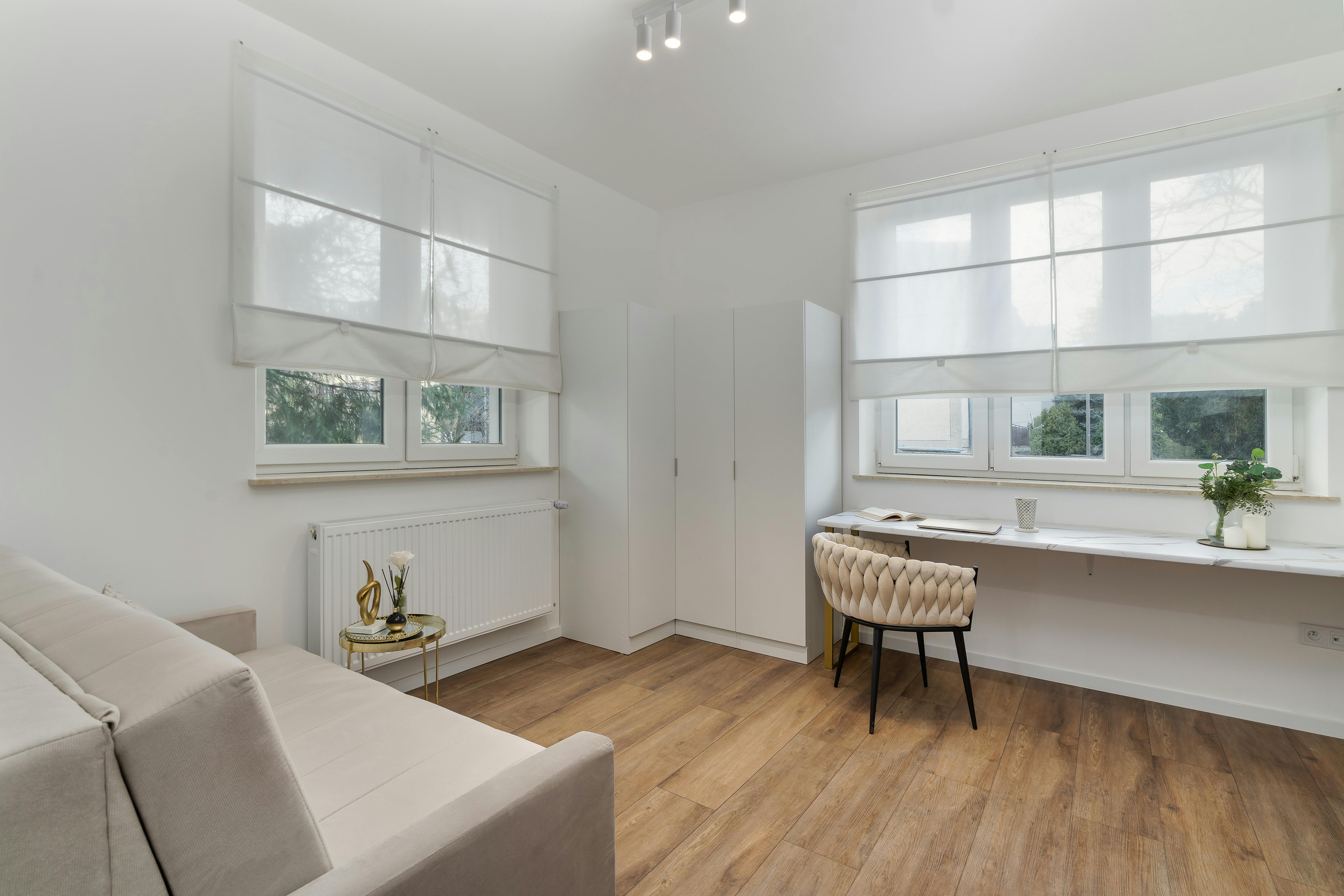 Clean bright living space